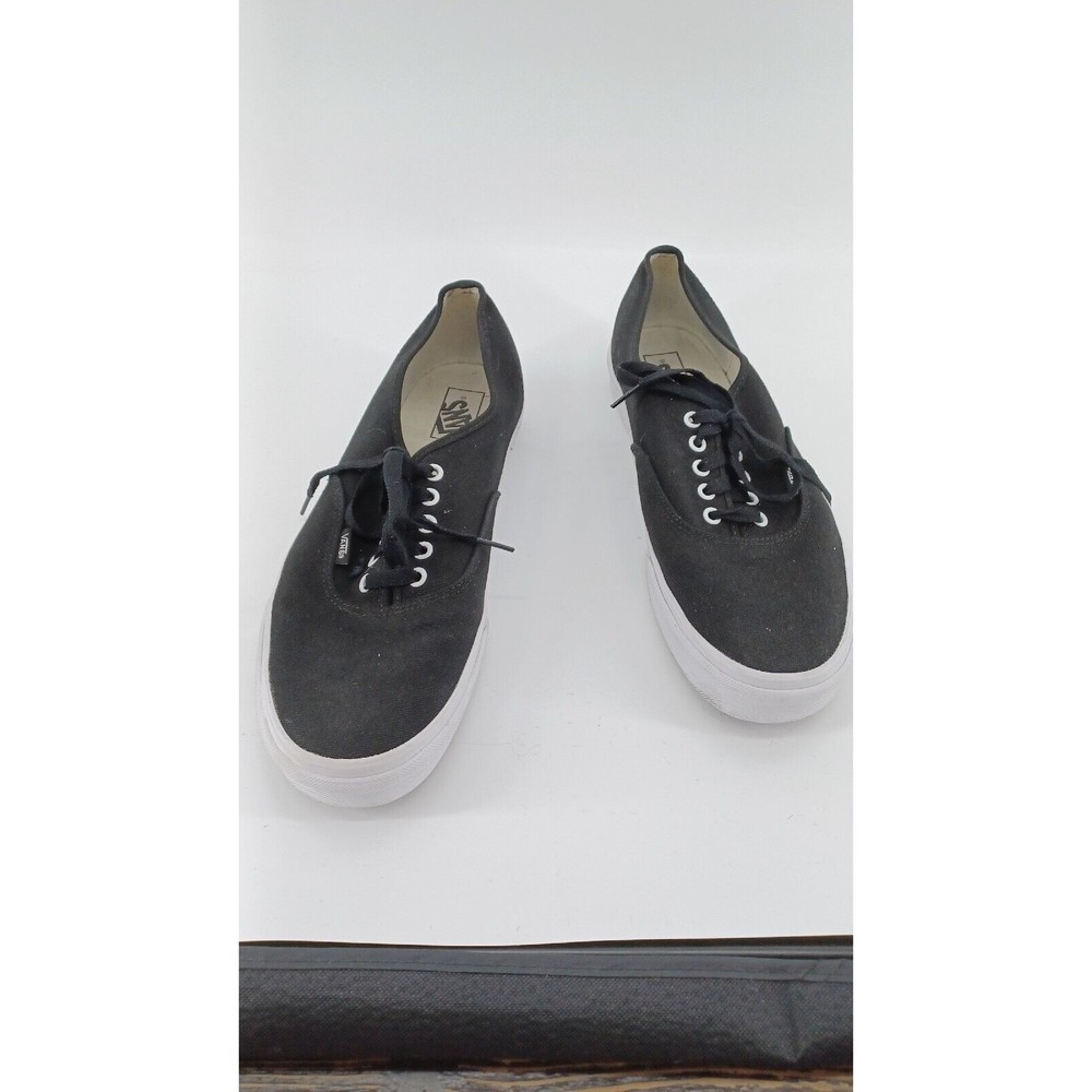 Vans Classic Era Black Casual Skate Shoes Sneakers Size 13 Men's Canvas EUC